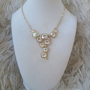 Swarovski Fantasy Gold Toned Necklace- Great Condition